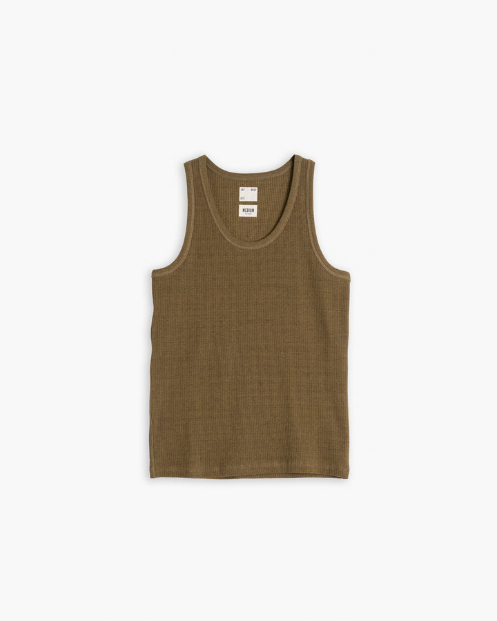 Tank Top Military Rib Olive