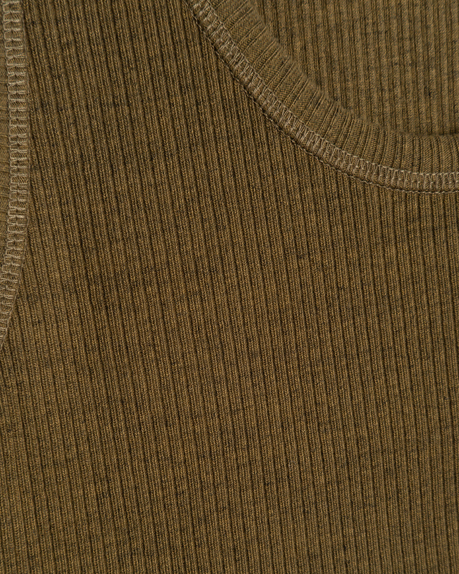Tank Top Military Rib Olive