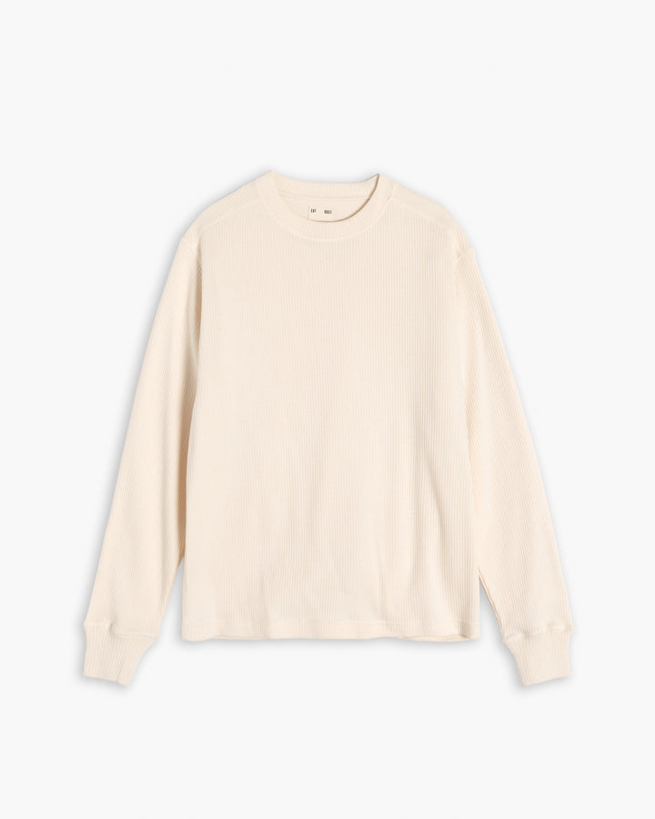 Thermal T Military Rib Ecru