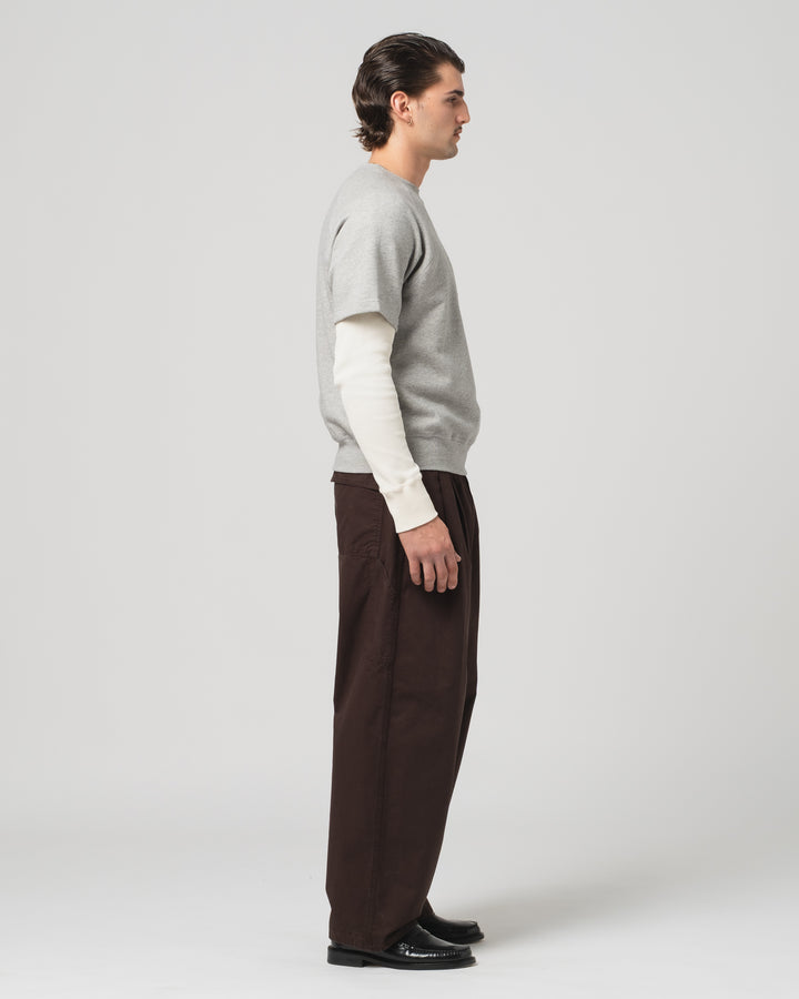 Rocky Sweater American Fleece Grey Melange