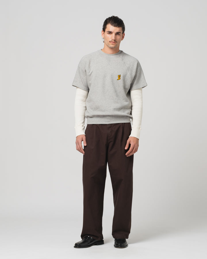 Rocky Sweater American Fleece Grey Melange