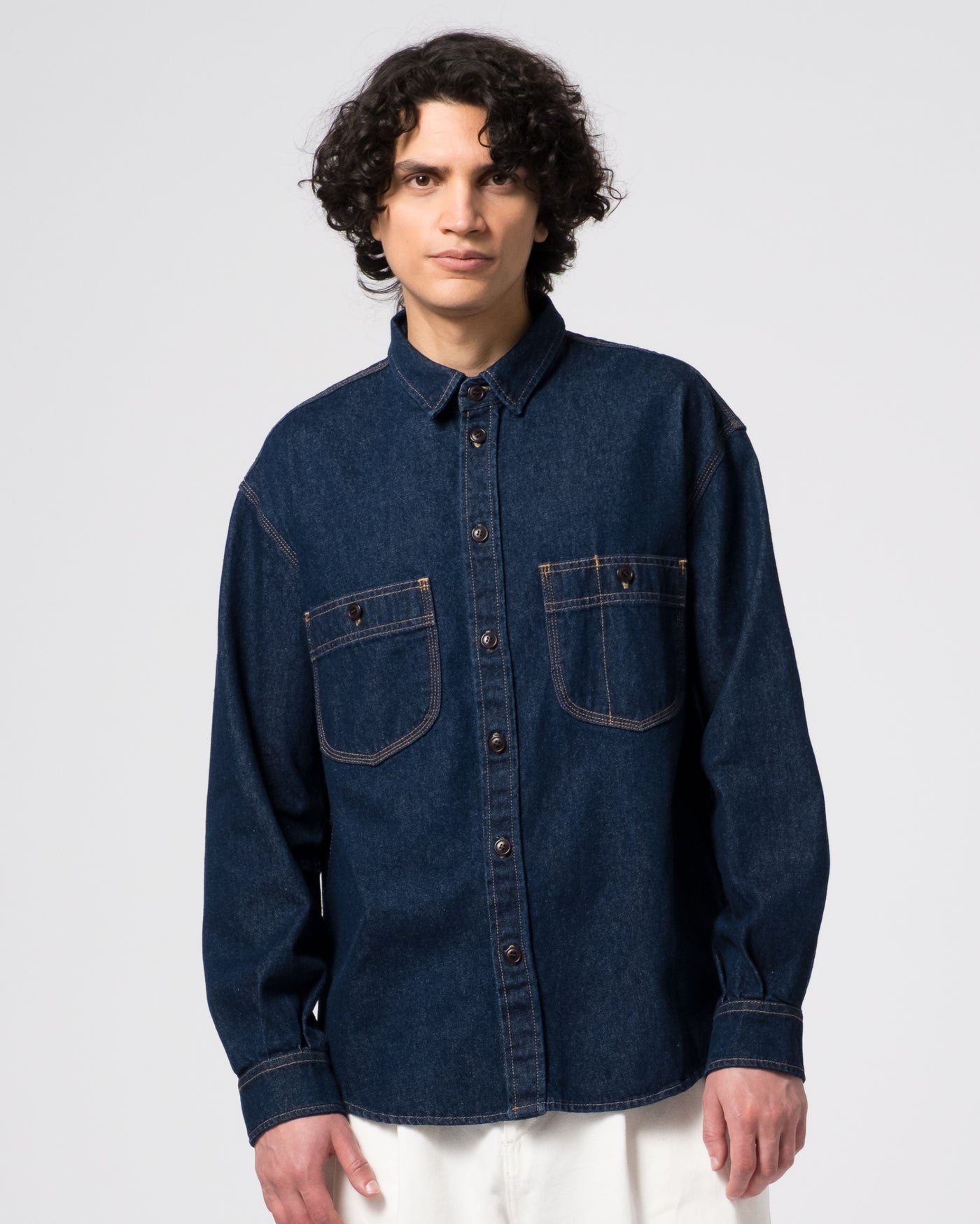 Mechanic Shirt Delhi Denim Blue/Stone Wash