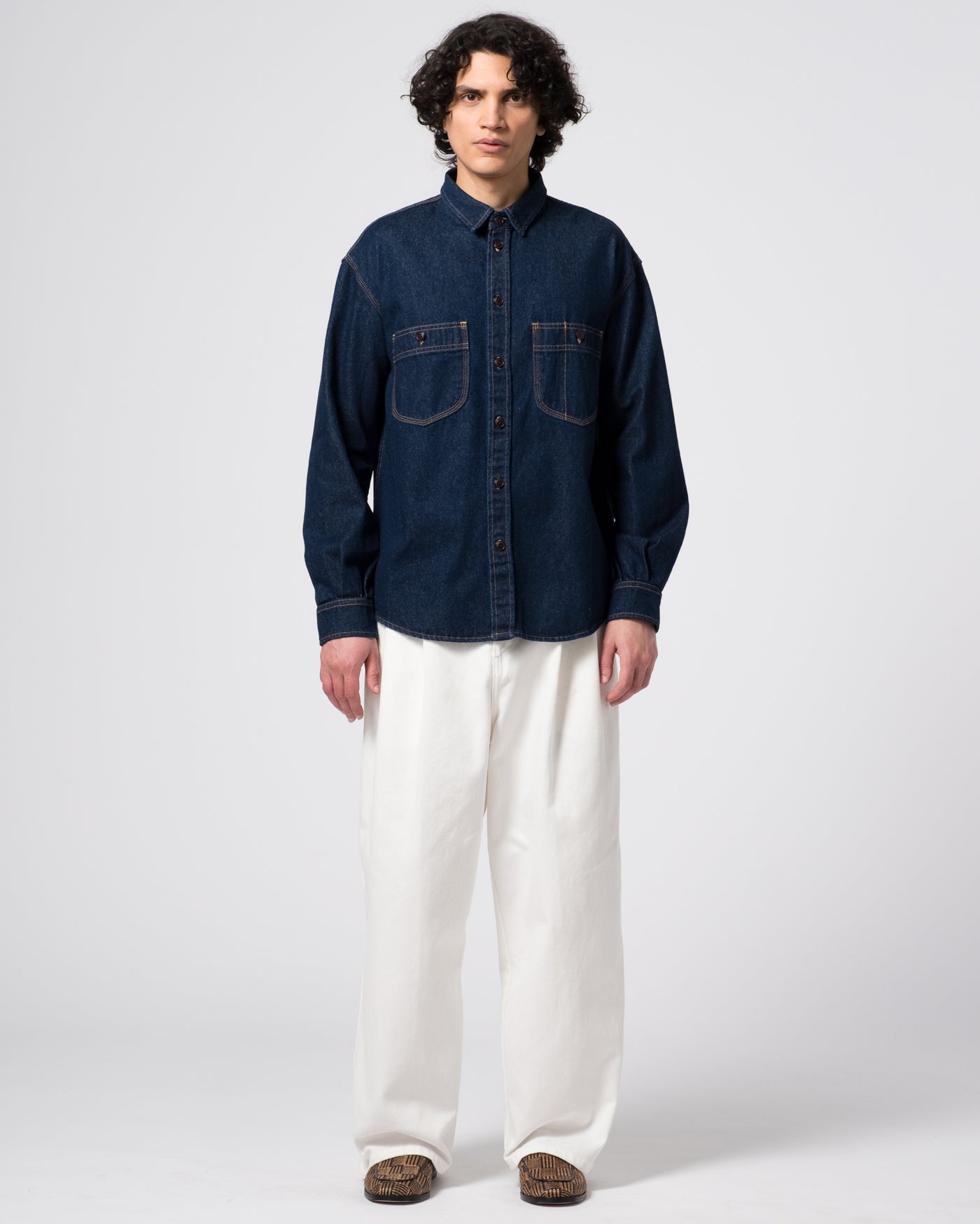 Mechanic Shirt Delhi Denim Blue/Stone Wash