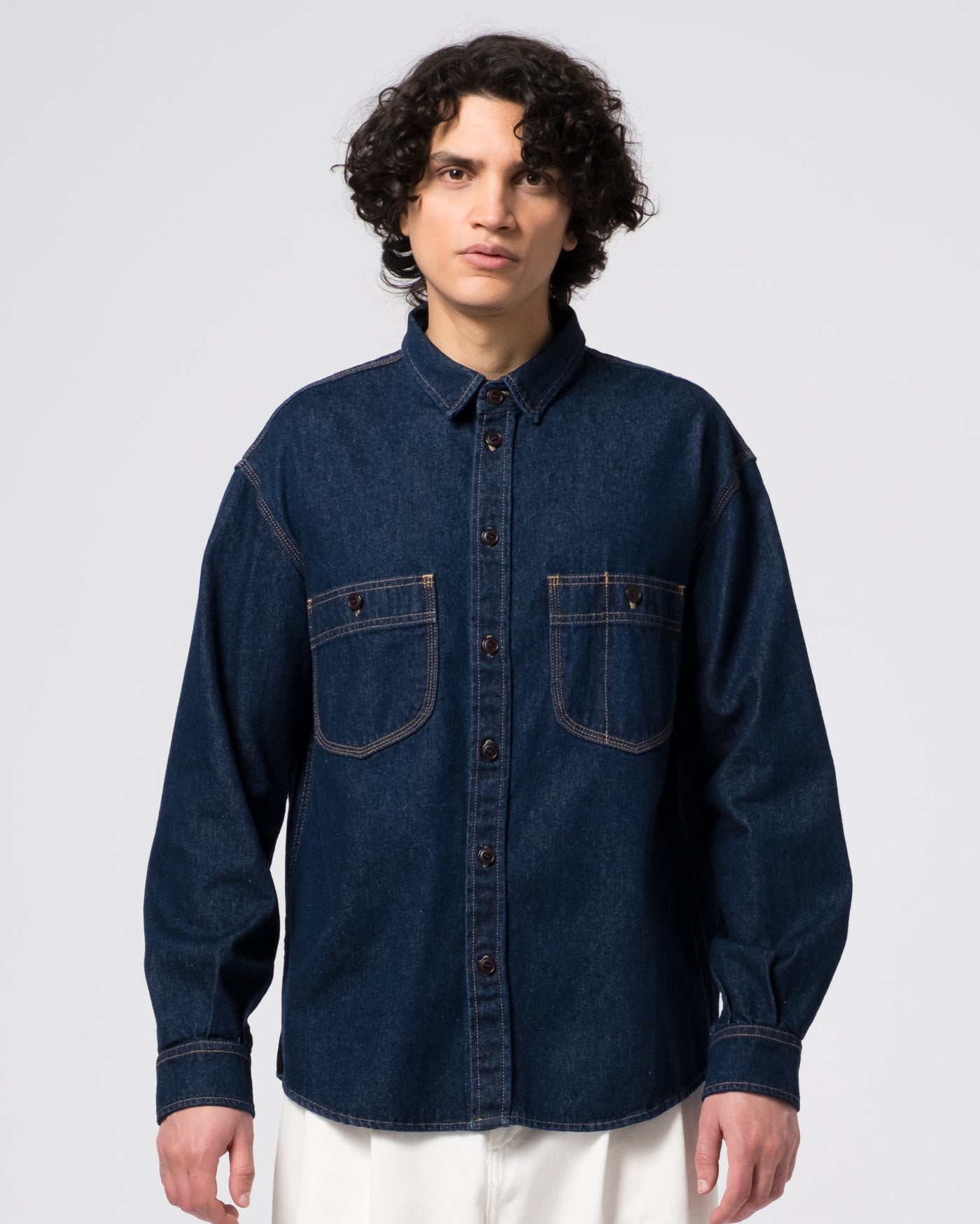 Mechanic Shirt Delhi Denim Blue/Stone Wash