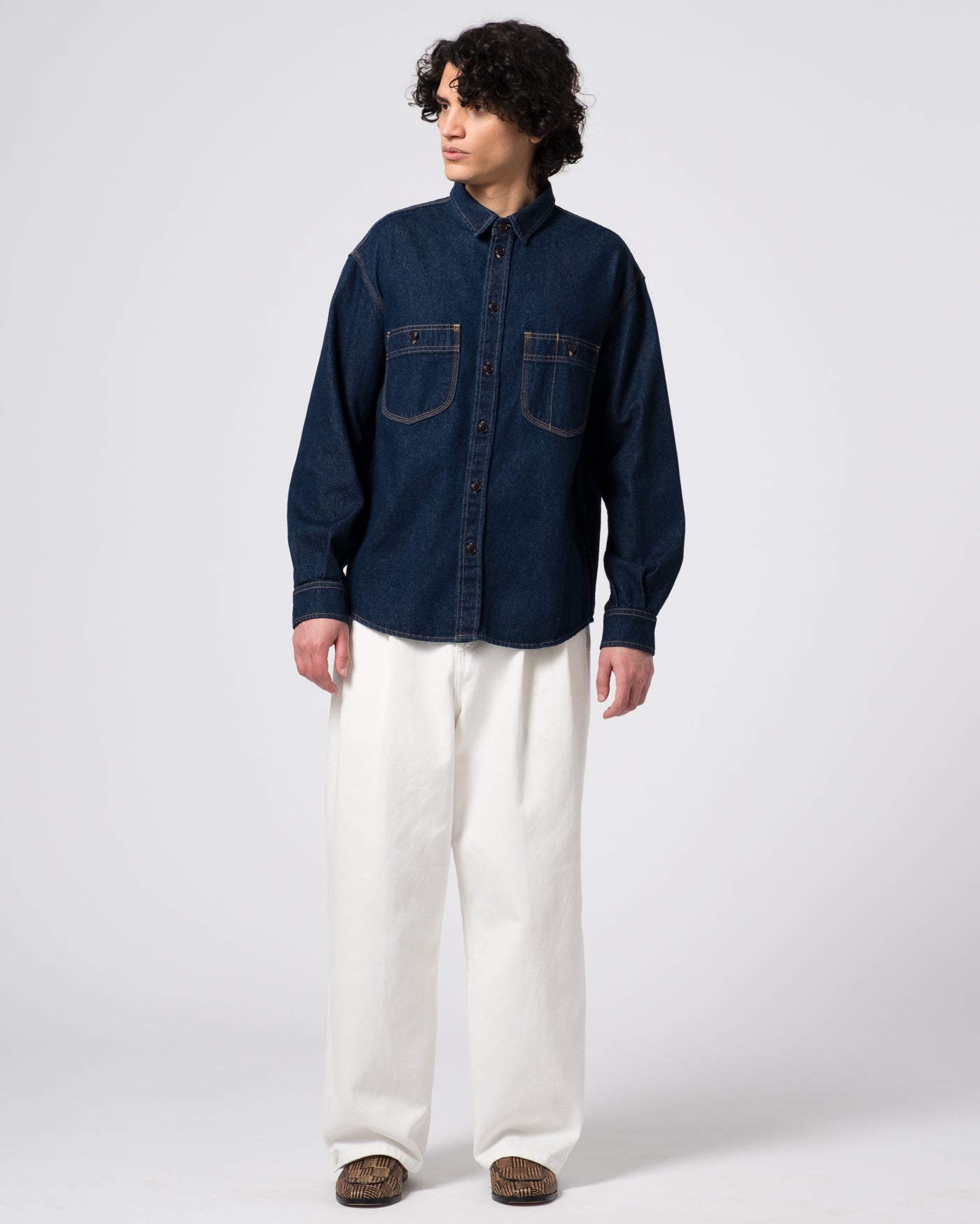 Mechanic Shirt Delhi Denim Blue/Stone Wash