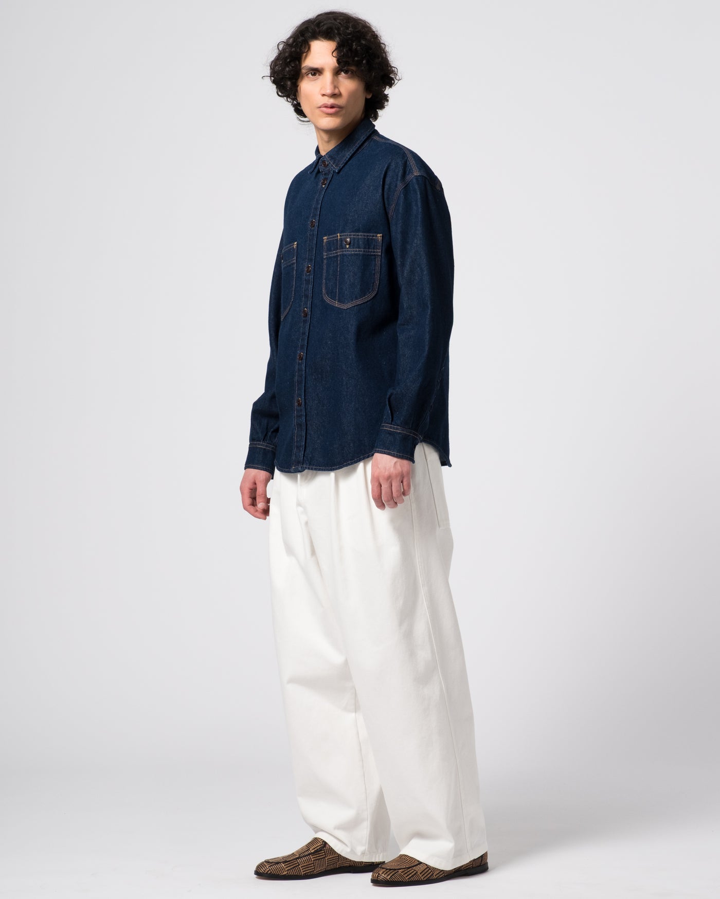 Mechanic Shirt Delhi Denim Blue/Stone Wash
