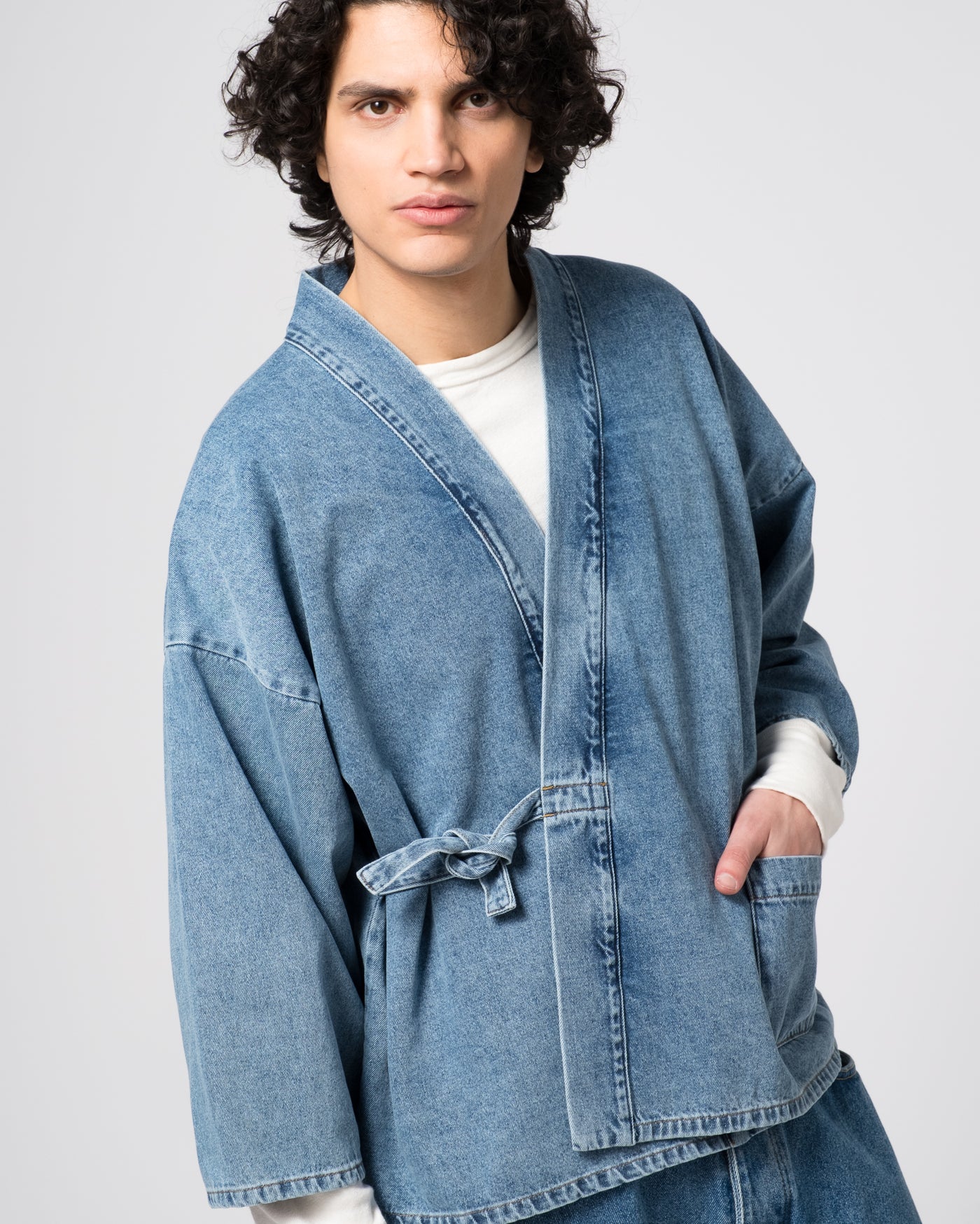 Shogun Kimono Delhi Denim Stone Wash