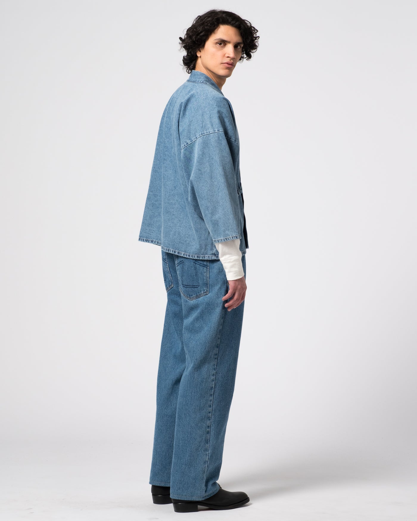 Shogun Kimono Delhi Denim Stone Wash