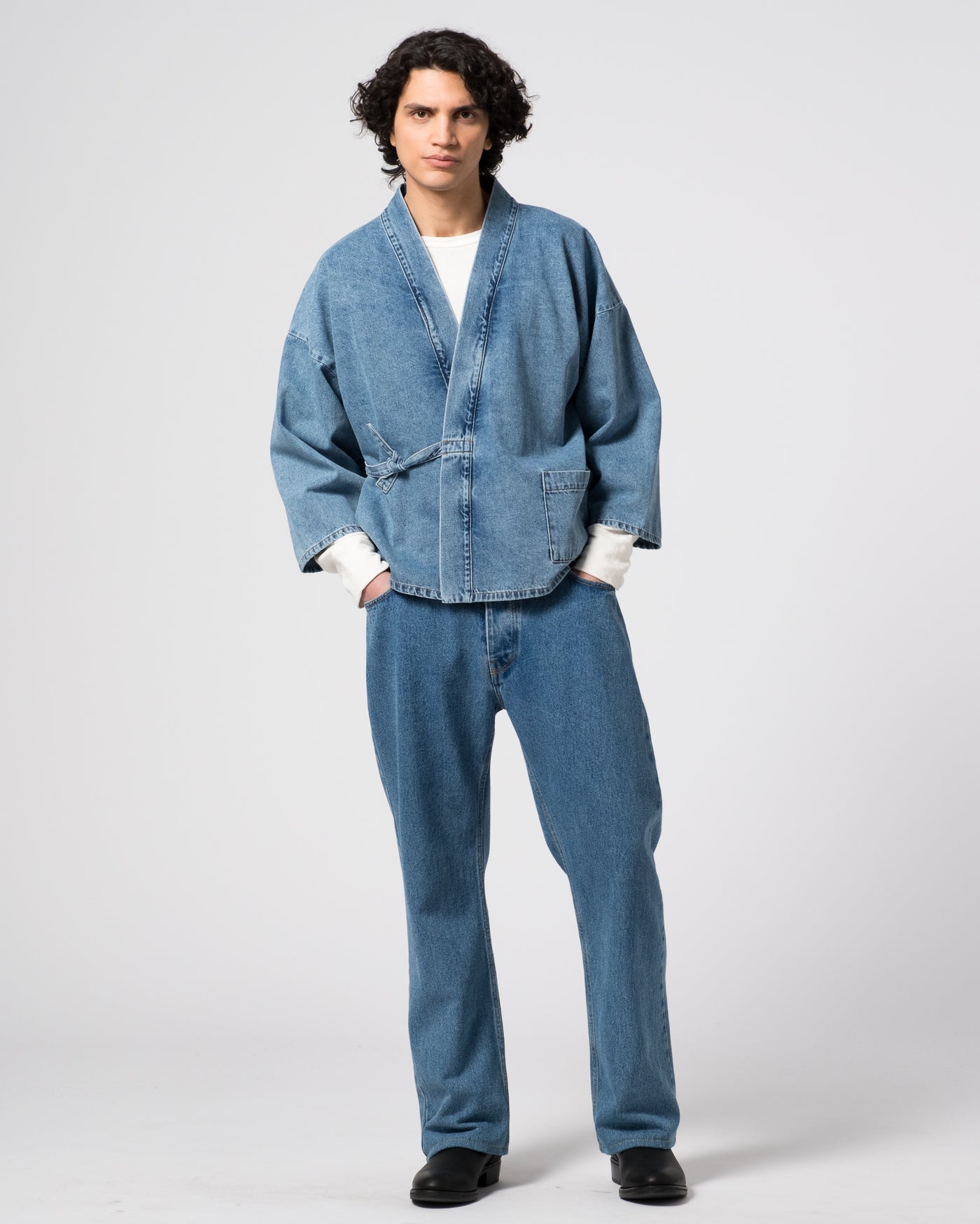 Shogun Kimono Delhi Denim Stone Wash