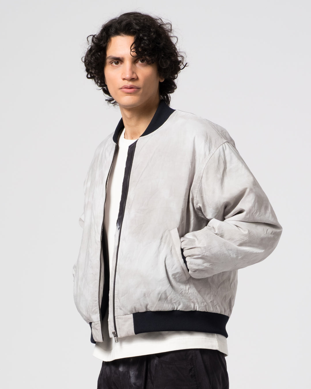 Bomber Tie Dye Nylon Deep Sea