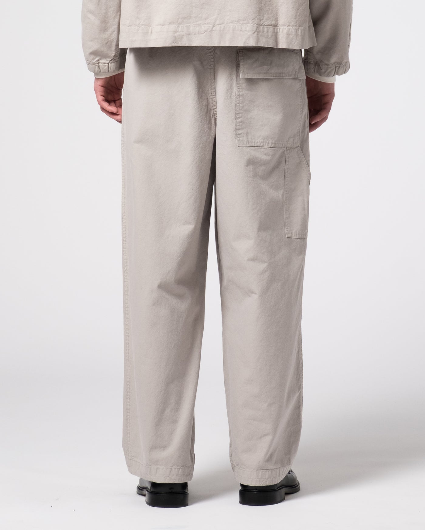 British Worker Cotton Linen Oyster