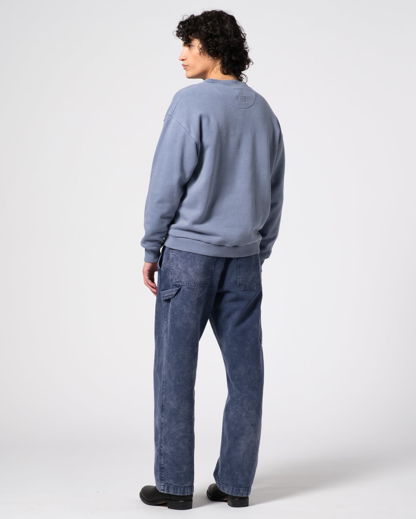 Detroit Sweater Basic Fleece Riviera Blue