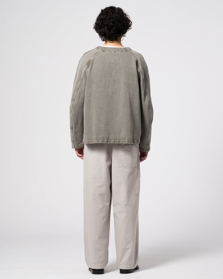 Loco Jacket Obi Cotton Dark Olive