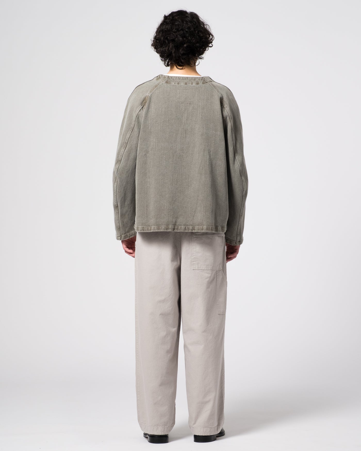 Loco Jacket Obi Cotton Dark Olive