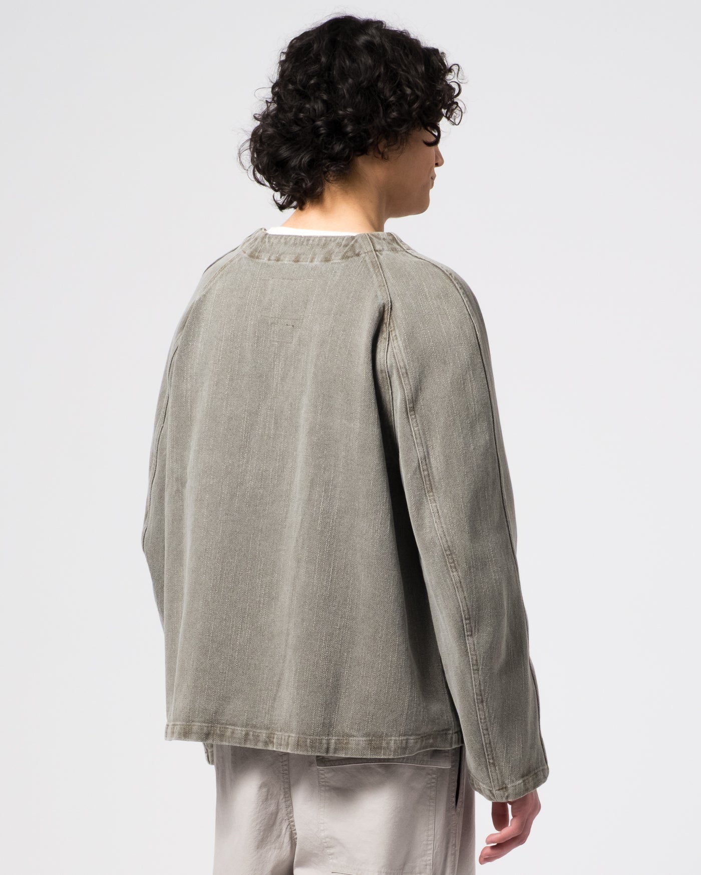 Loco Jacket Obi Cotton Dark Olive