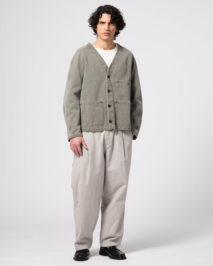 Loco Jacket Obi Cotton Dark Olive