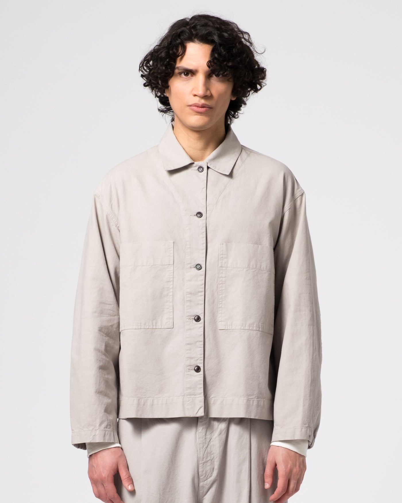 Picasso Shirt Cotton Linen Oyster