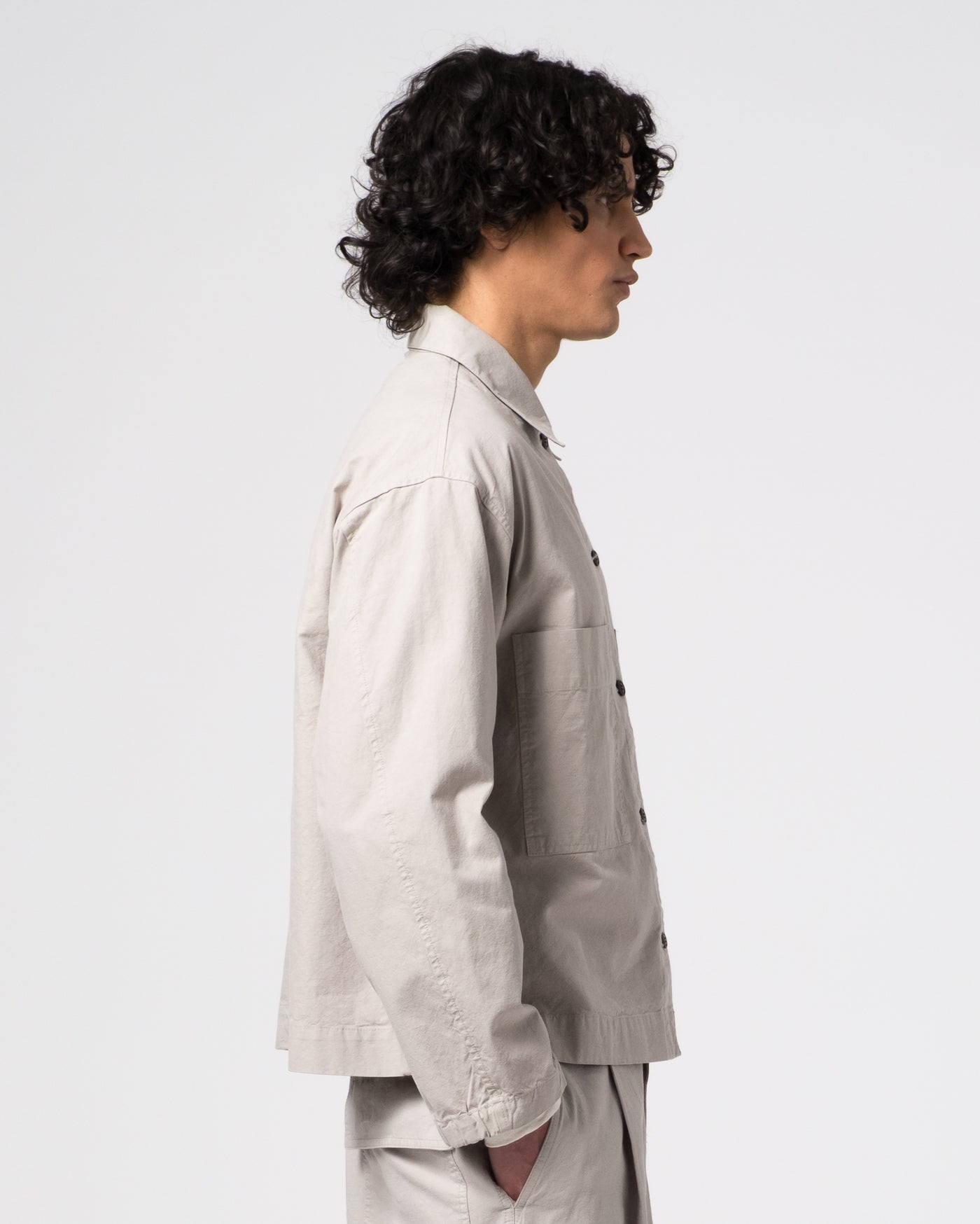 Picasso Shirt Cotton Linen Oyster