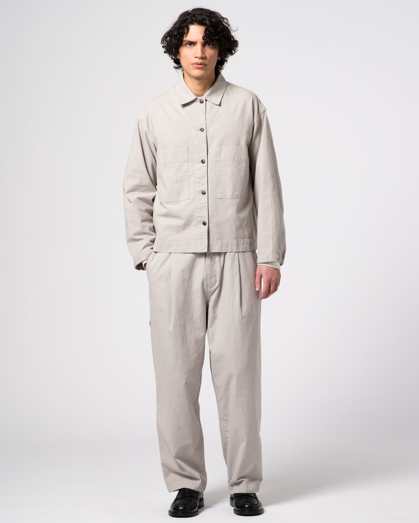 Picasso Shirt Cotton Linen Oyster