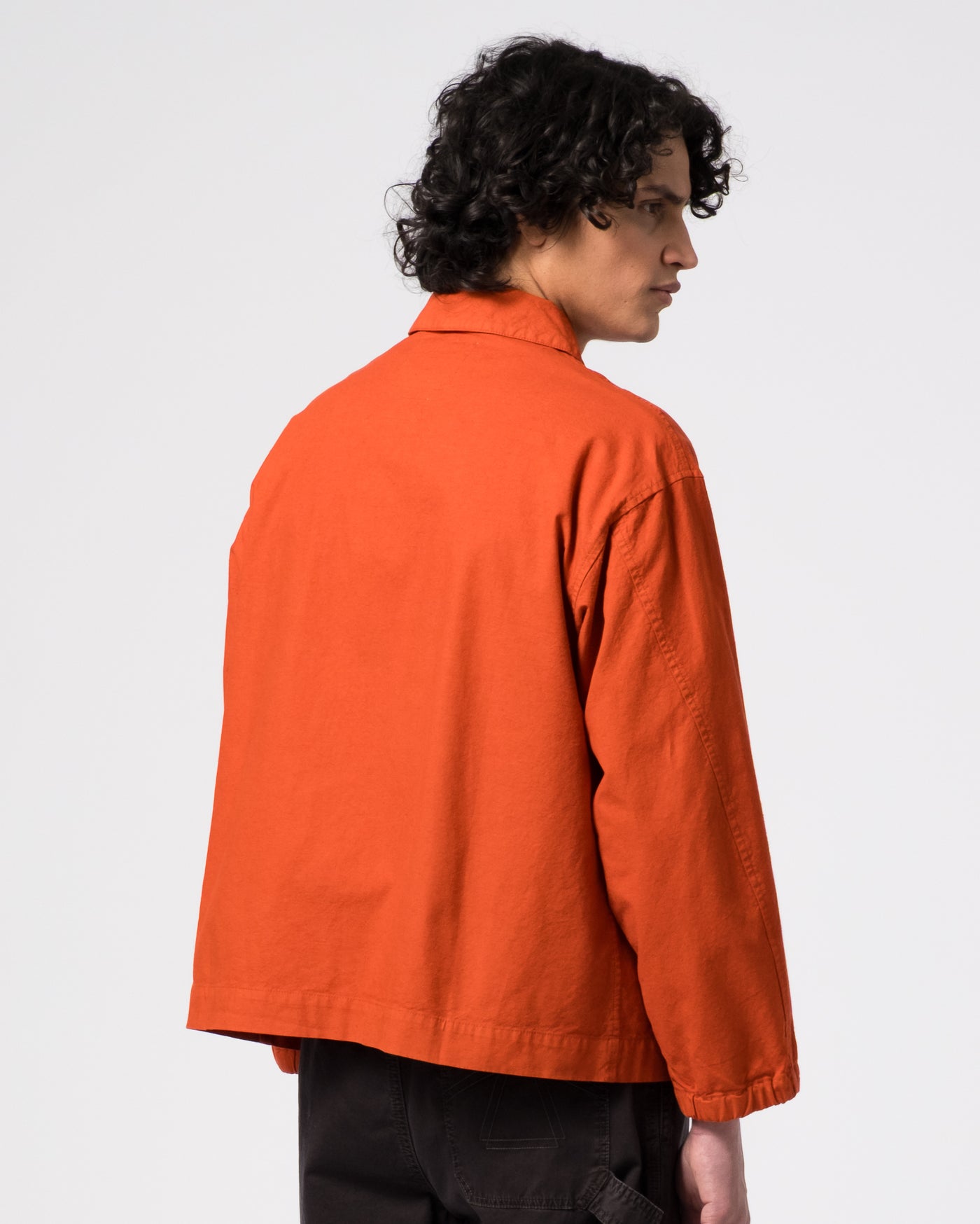Picasso Shirt Cotton Linen Tangerine