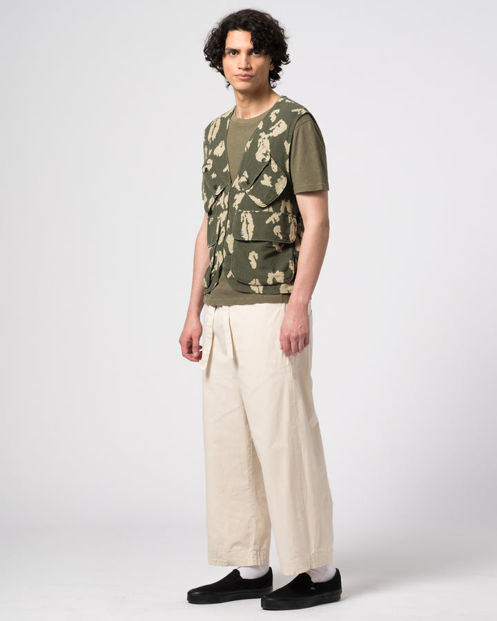 Tropical Vest Cloud Camo Mesh Light Green/Off White