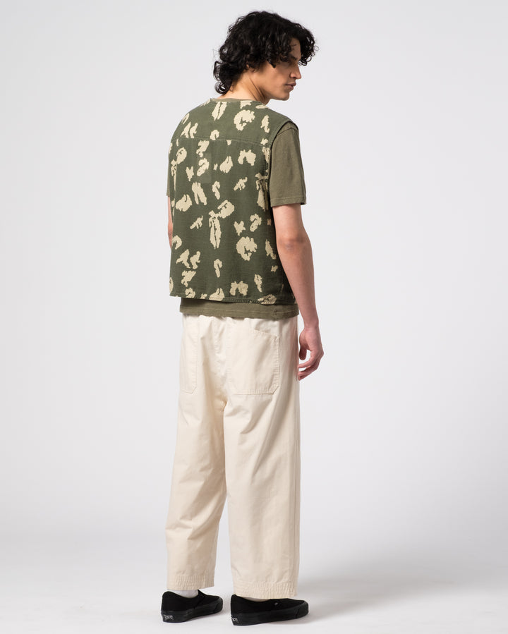 Tropical Vest Cloud Camo Mesh Light Green/Off White