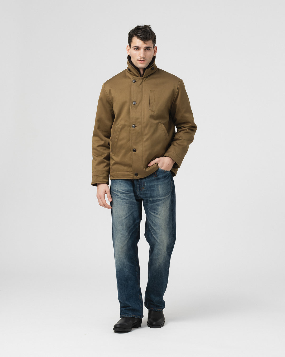 Deck Jacket Bedford Cords Drap