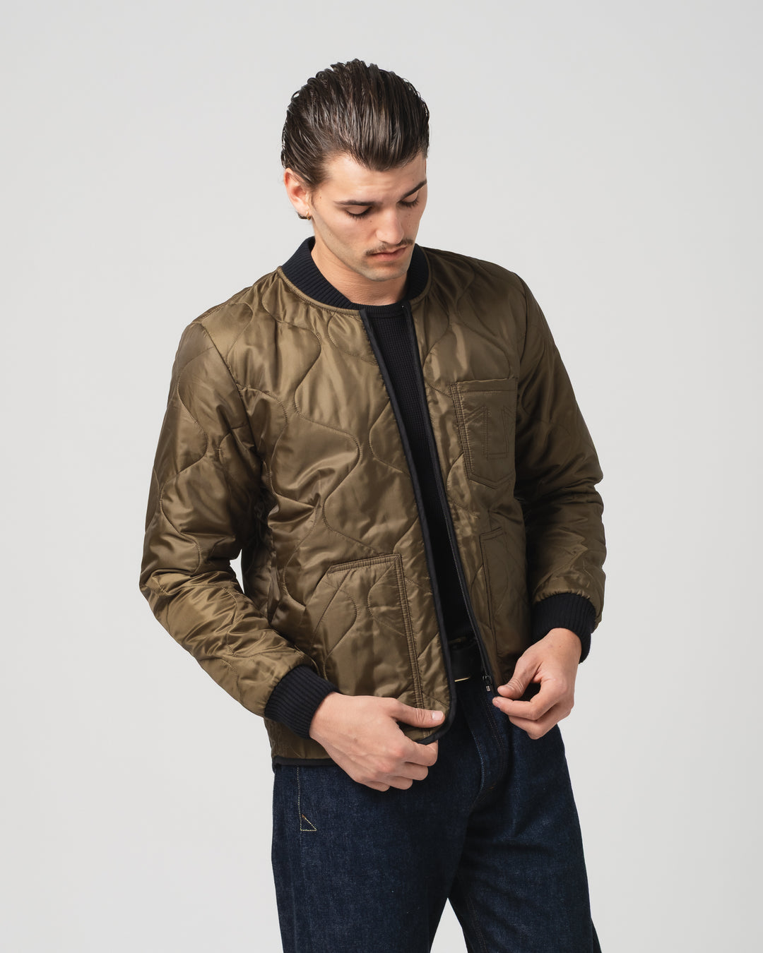 QN Type 2 Frostbite Quilted Nylon Khaki