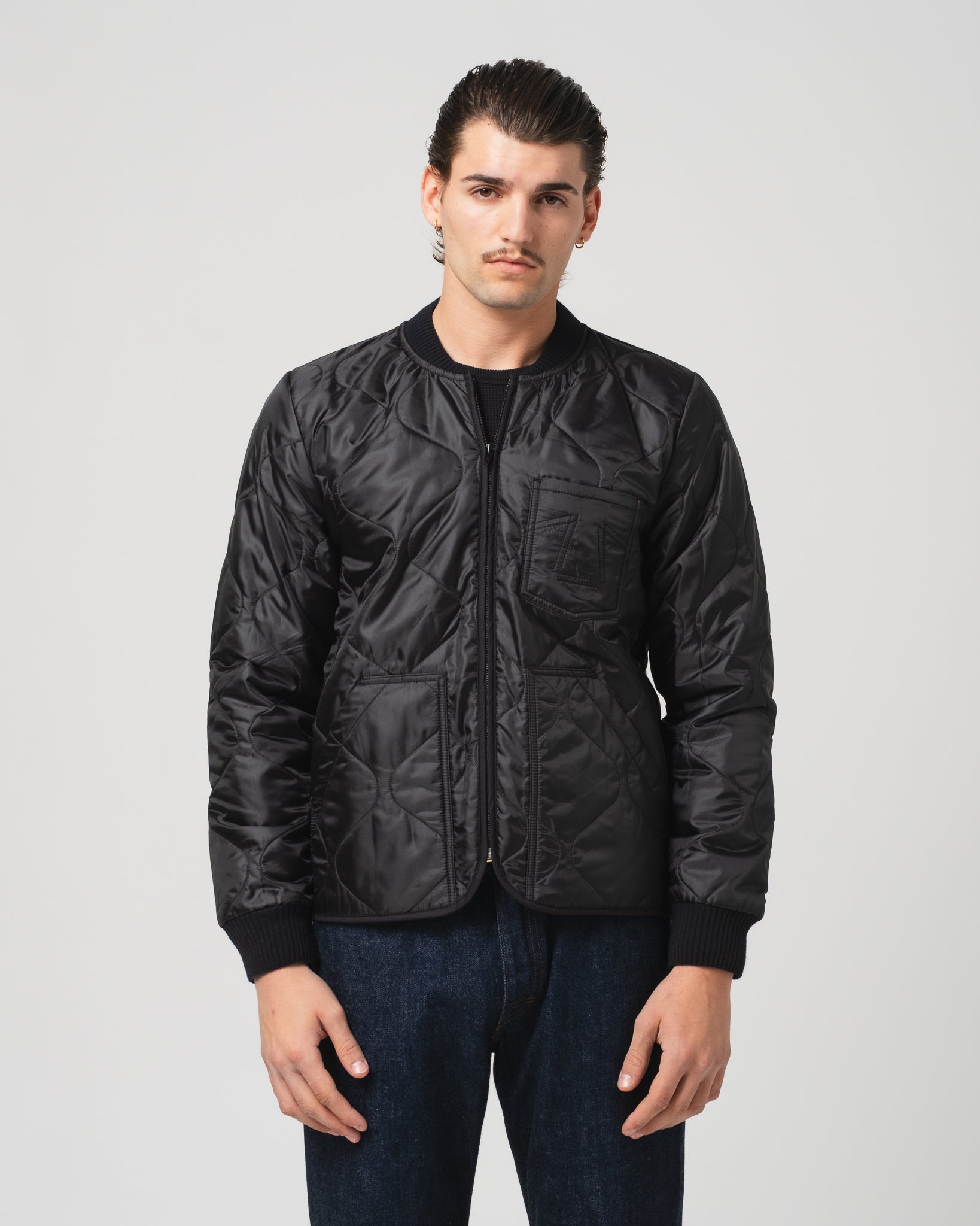 QN Type 2 Frostbite Quilted Nylon Black – Eat Dust