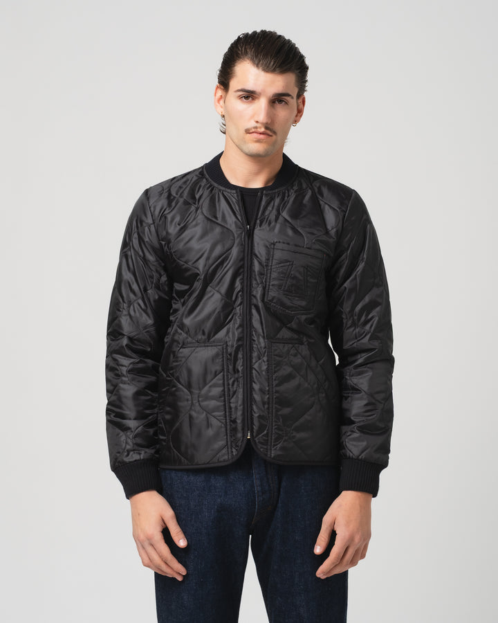 QN Type 2 Frostbite Quilted Nylon Black