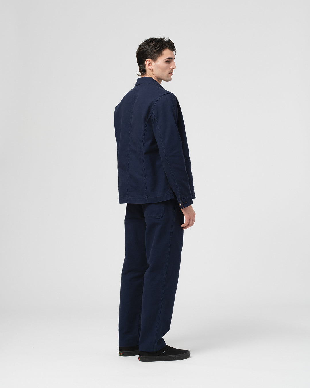 Service Chino Garage Cotton Navy