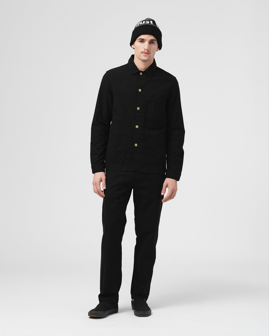 Chore Jacket Garage Cotton Black