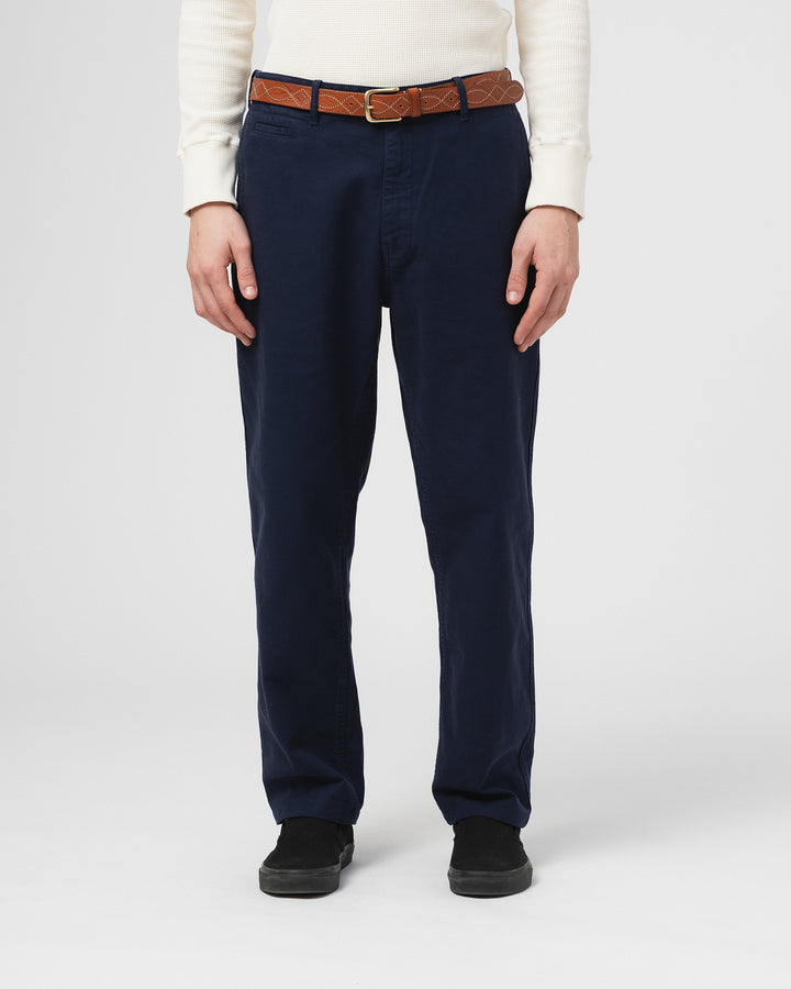 Service Chino Garage Cotton Navy