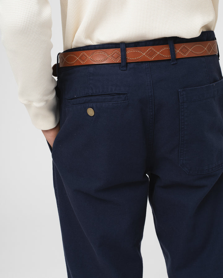 Service Chino Garage Cotton Navy