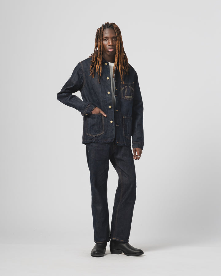 673セルビッジデニム製作業着ジャケット