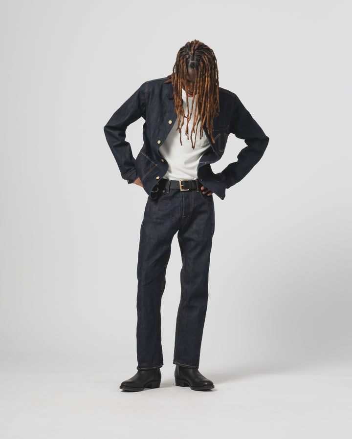 673セルビッジデニム製作業着ジャケット