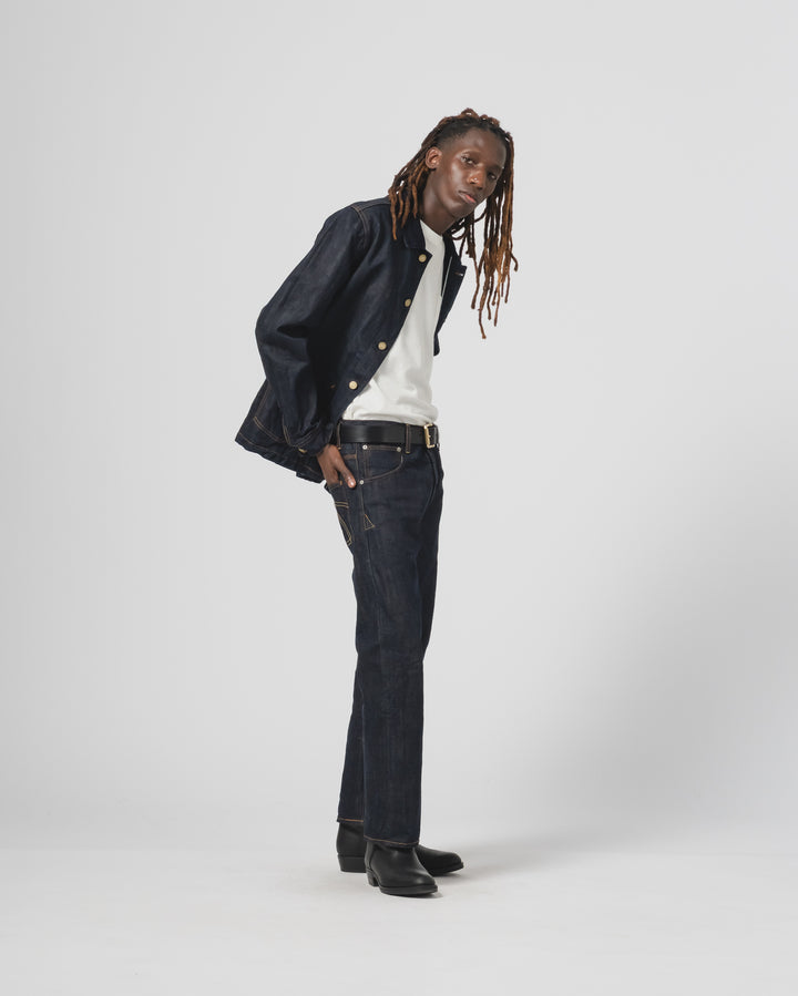 673セルビッジデニム製作業着ジャケット