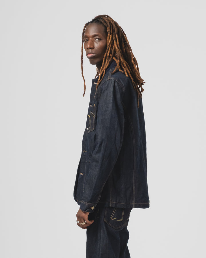 673セルビッジデニム製作業着ジャケット