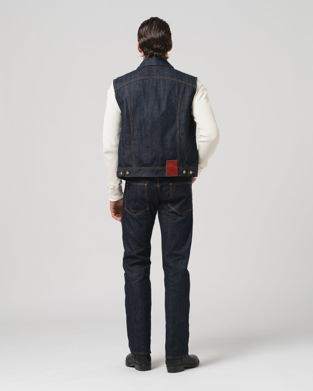 736 Sleeveless Jacket 13Oz Denim
