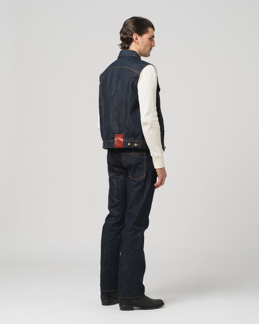 736 Sleeveless Jacket 13Oz Denim