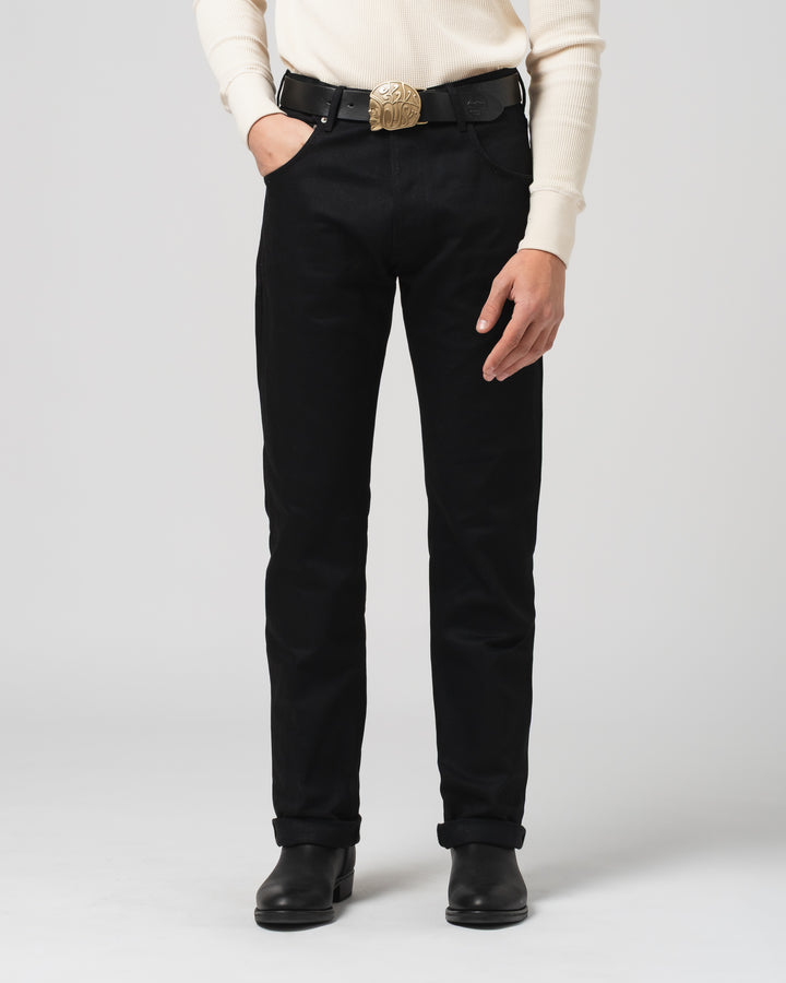 FIT 67 Loose Straight Black Denim L34