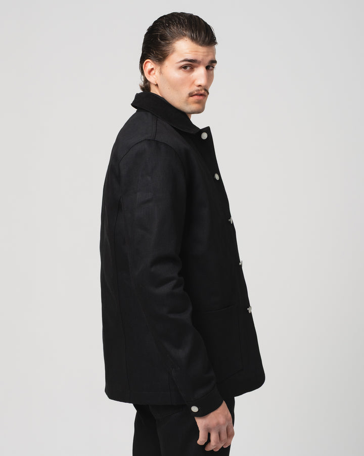 Chore Jacket 673 Black Denim