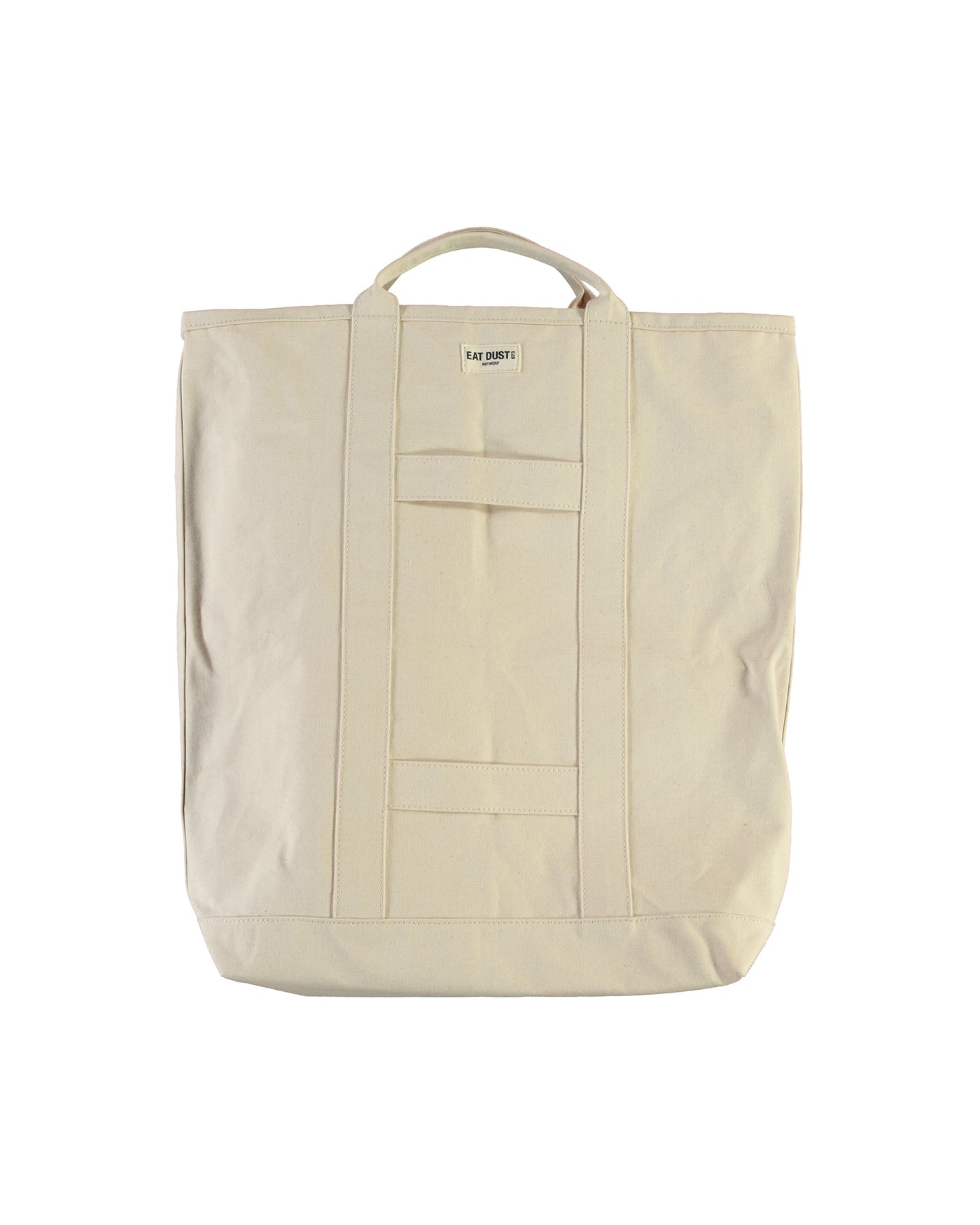 Maxi Canvas Shopper Bag Off White