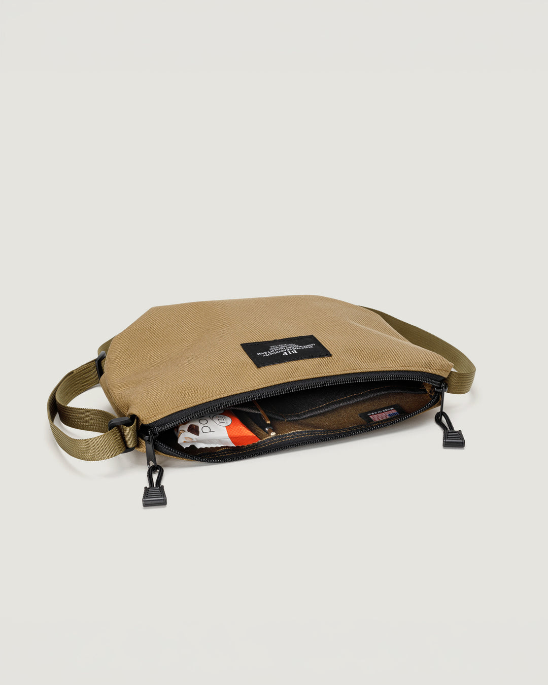 Micro Tote Canvas Nylon Khaki