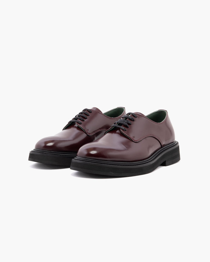 Vinny's Officer Derbee Polido Leather Burgundy