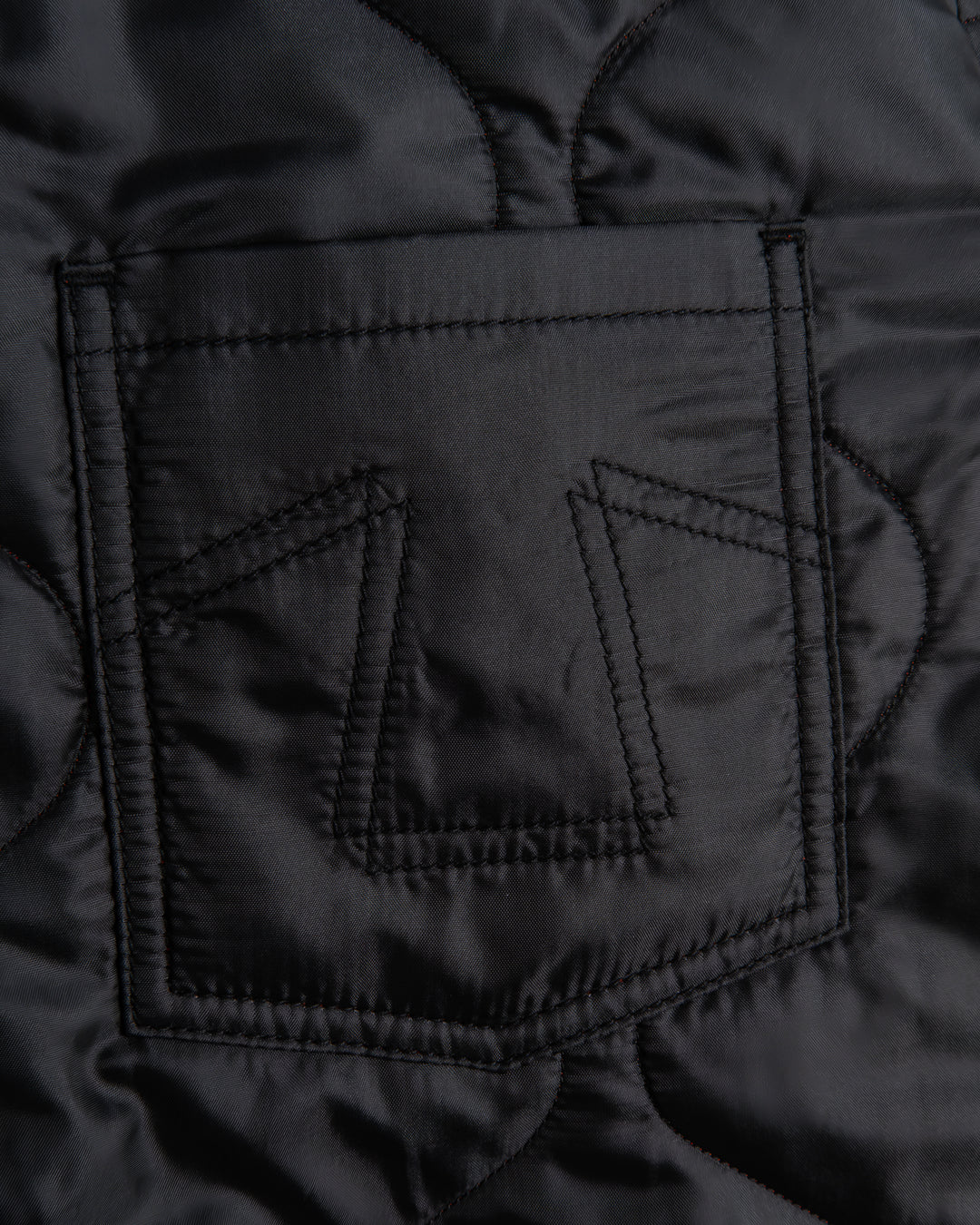 QN Type 2 Frostbite Quilted Nylon Black