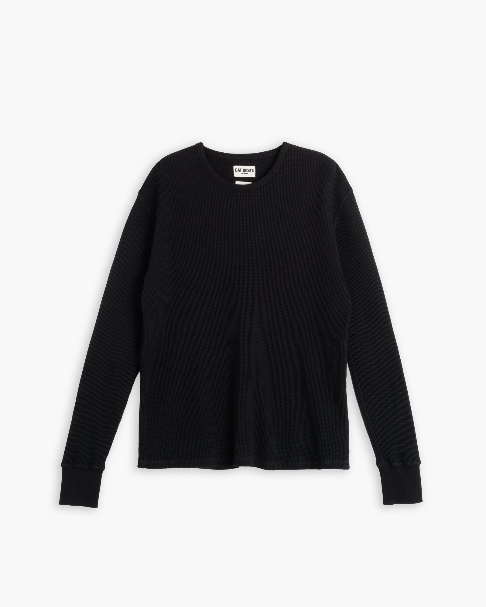 L/S Thermo Waffle T Jersey Black – Eat Dust