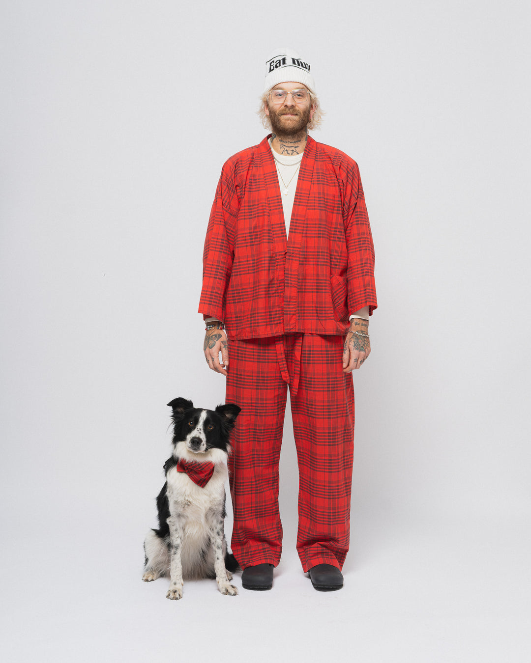Pyjama Masai Check Red