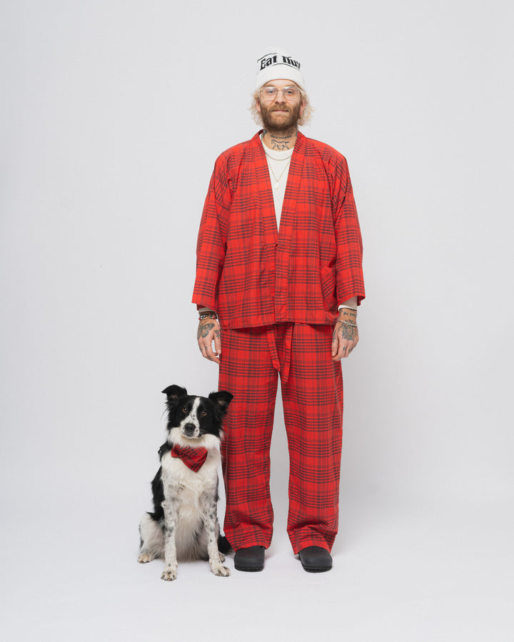 Pyjama Masai Check Red