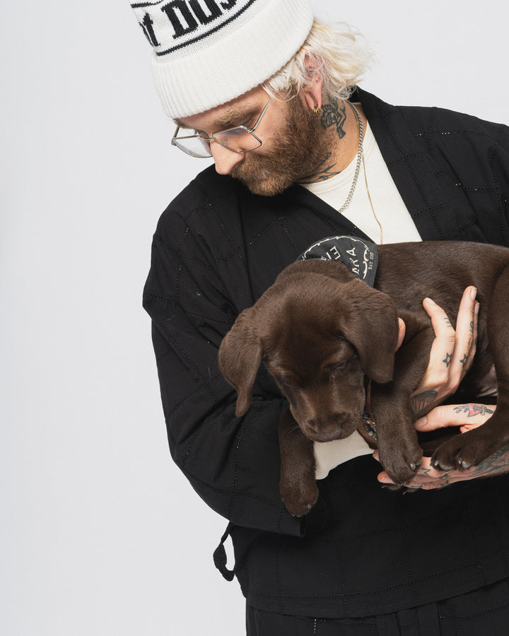 Pyjama Idra Cotton Black